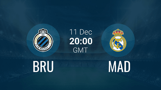 Soi keo nha cai Brugge vs Real Madrid, 12/12/2019 - Cup C1 Chau Au