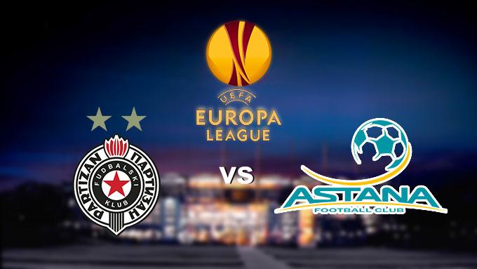 Soi keo nha cai Partizan vs Astana, 13/12/2019 – Cup C2 Chau Au