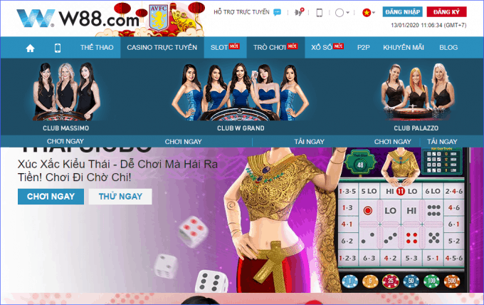 Dich vu ca cuoc cung cap - w88casino