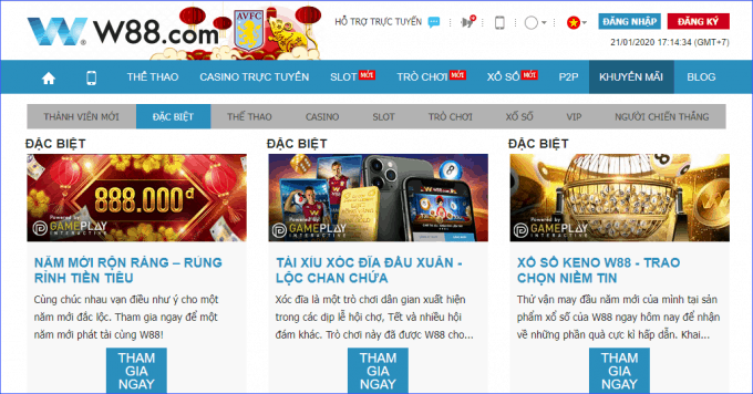 Khuyen mai khach tai w88cuoc the nao?