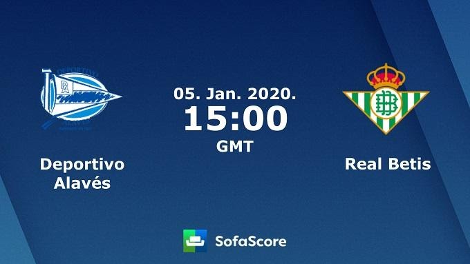 Soi keo nha cai Alaves vs Real Betis, 05/01/2020 – VDQG Tay Ban Nha (La Liga)