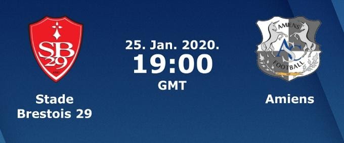Soi kèo nhà cái Brest vs Amiens SC, 26/1/2020 - Giải VĐQG Pháp [Ligue 1]