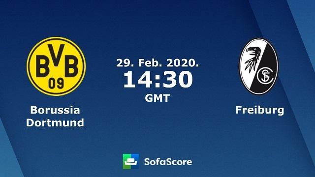 Soi kèo nhà cái Borussia Dortmund vs Freiburg, 29/02/2020 – VĐQG Đức (Bundesliga)