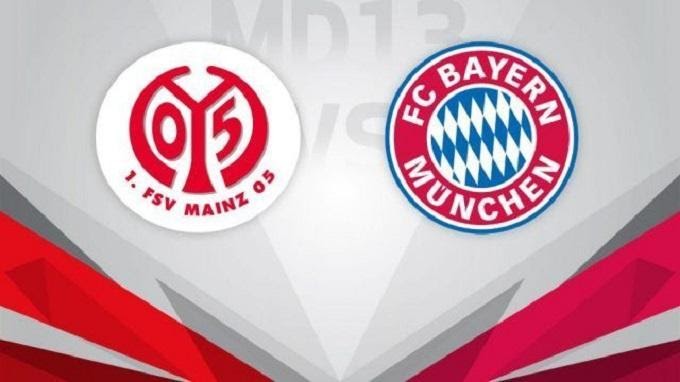 Soi keo nha cai Mainz 05 vs Bayern Munich, 01/02/2020 - Giai VDQG Duc