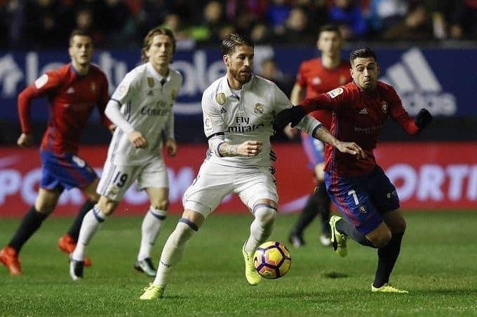 Soi keo nha cai Osasuna vs Real Madrid, 09/02/2020 - VDQG Tay Ban Nha