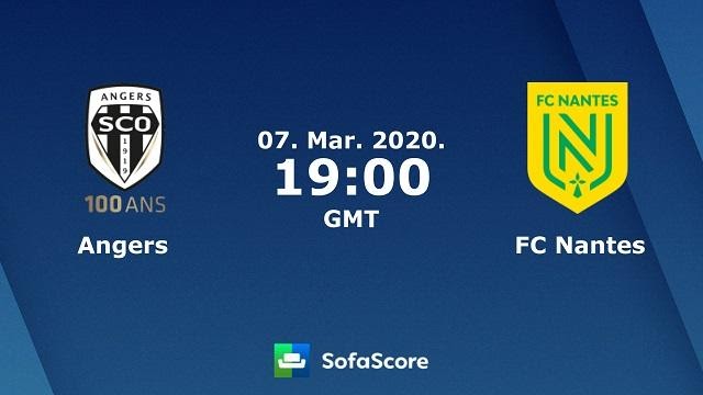 Soi keo nha cai Angers SCO vs Nantes, 08/03/2020 - VDQG Phap [Ligue 1]