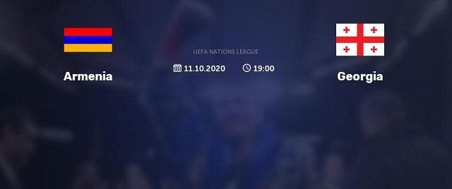 Soi keo Armenia vs Georgia, 11/10/2020