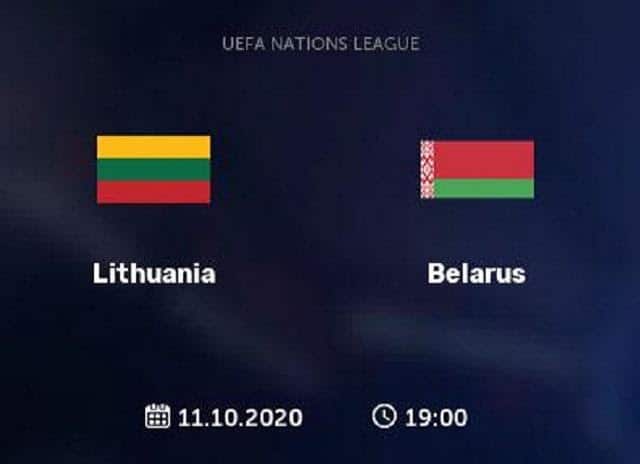 Soi keo Lithuania vs Belarus, 11/10/2020