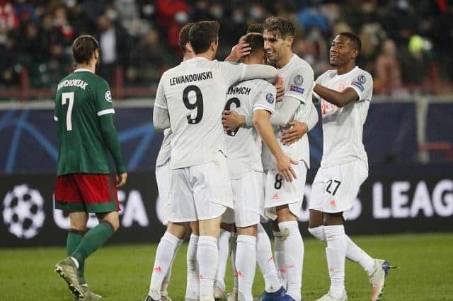 Soi keo Bayern Munich vs Lokomotiv Moscow, 10/12/2020