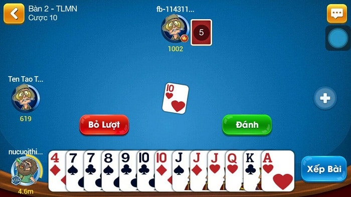 Tiến lên miền Bắc – Hướng dẫn chơi đơn giản