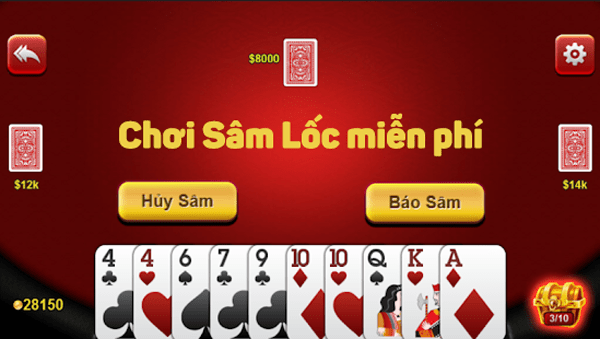 Thủ thuật bịp bài sâm lốc giúp bạn chắc thắng khi chơi game
