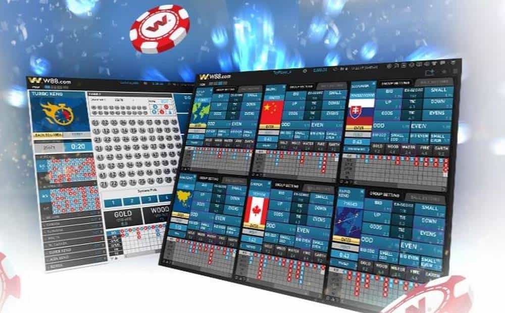 Cược xổ số hấp dẫn cung cấp tại nhà cái W88